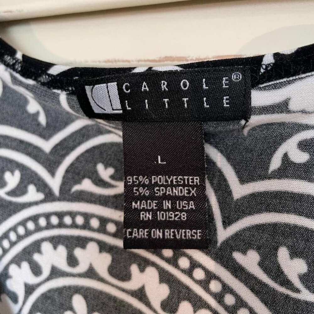 Carole Little Blouse Women's L - Picture 7 of 7